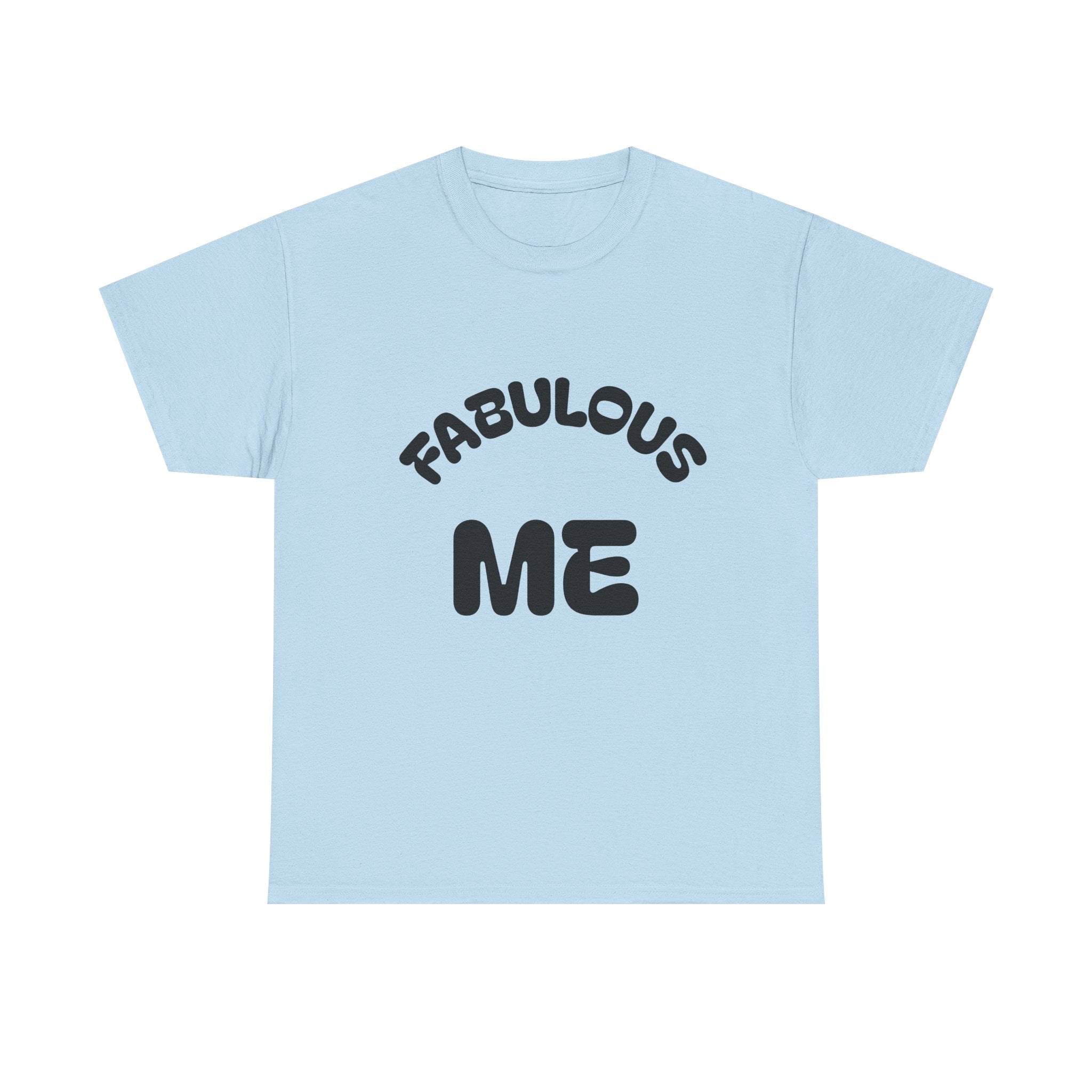 Fabulous Me Unisex Heavy Cotton Tee - Casual Wear, Gifts, Birthday, Self-Love, Everyday Style